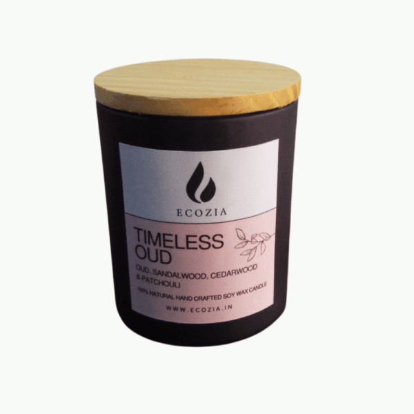 Timeless Oud | Matt Black Glass Jar - 250 - Image 3