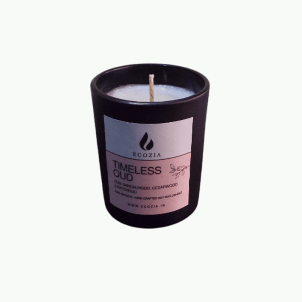 Timeless Oud | Matt Black Glass Jar - 100 - Image 2