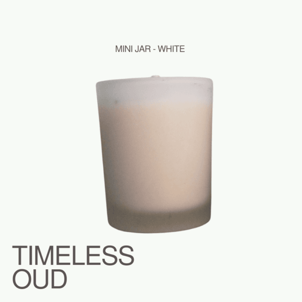 Timeless Oud | Matt White Glass Jar - 100