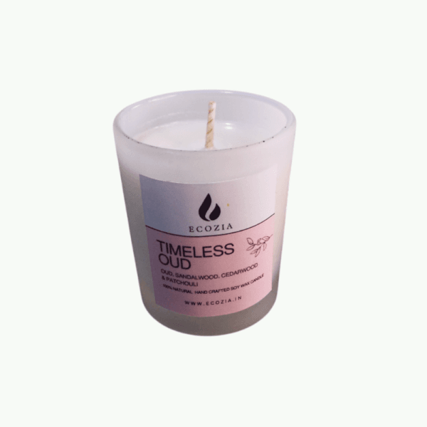Timeless Oud | Matt White Glass Jar - 100 - Image 2