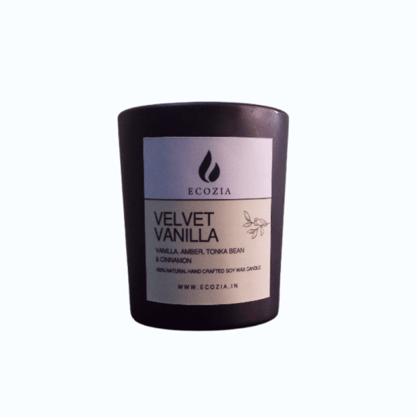 Velvet Vanilla | Matt Black Glass Jar – 100 - Image 2