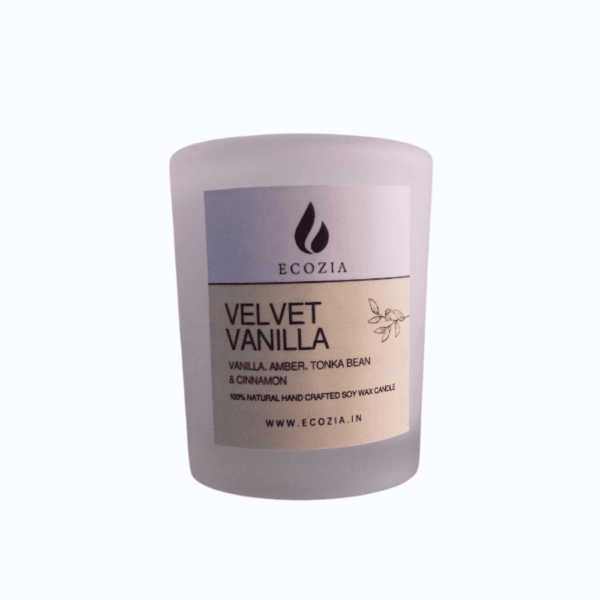 Velvet Vanilla | Matt White Glass Jar – 100 - Image 2